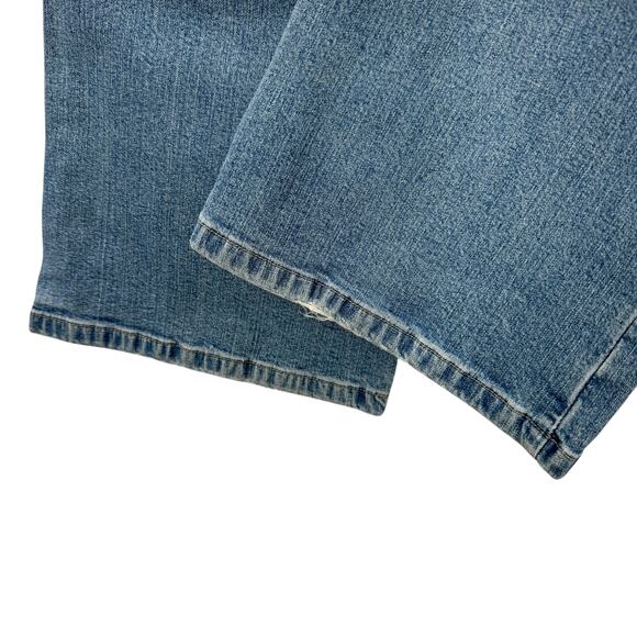 Tommy Hilfiger VTG Hipster Bootcut Jeans Women SZ 14 Blue Classic Retro Denim - Picture 7 of 11